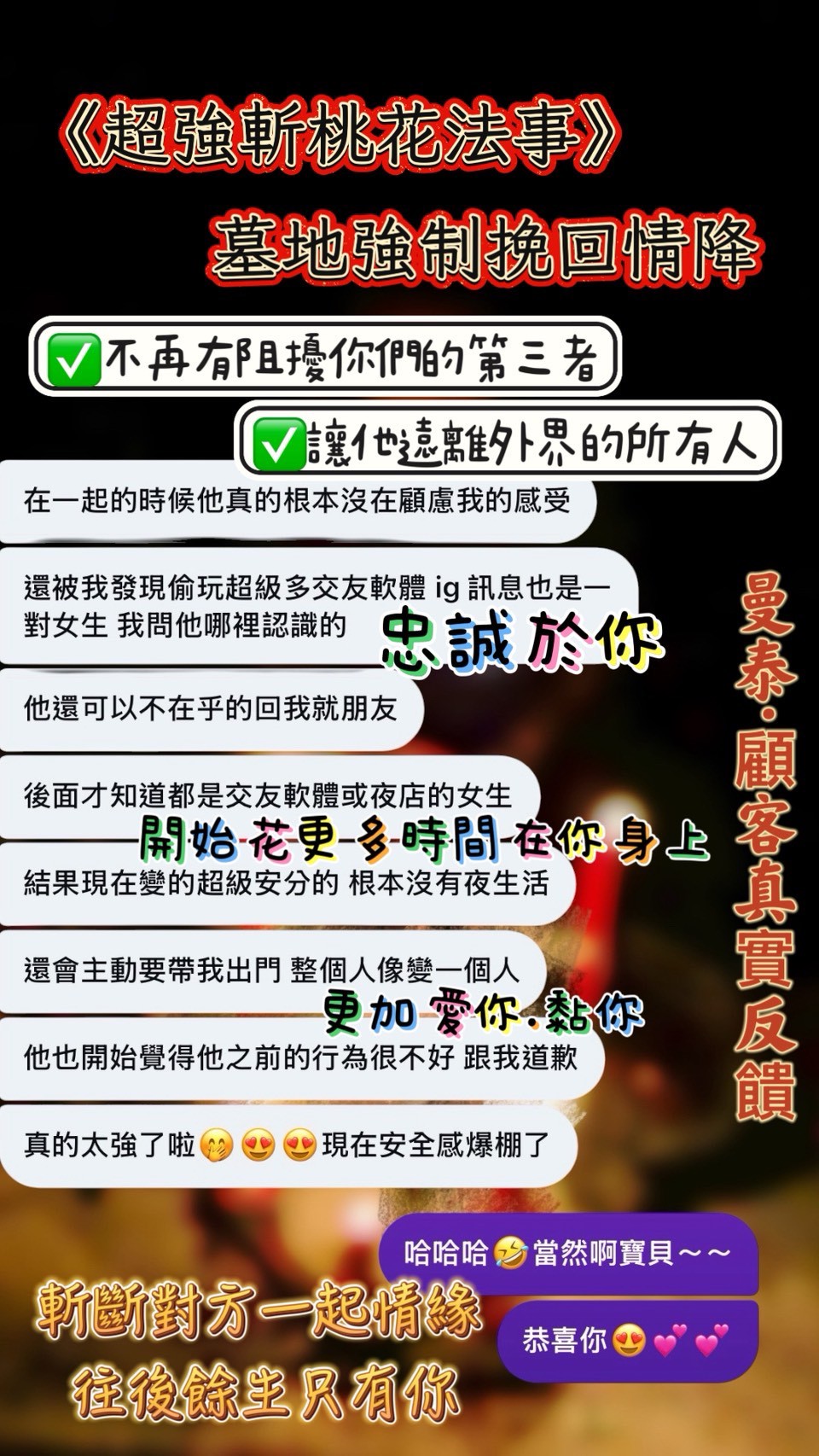 信眾反饋